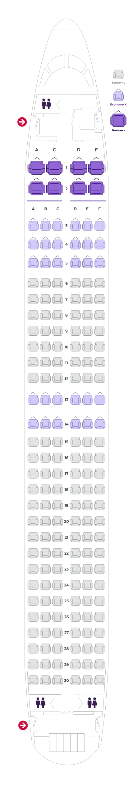 Virgin Australia Seat Map Our Fleet - Flying With Us | Virgin Australia