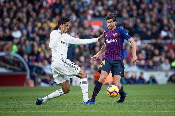 El Clasico soccer match, Barcelona