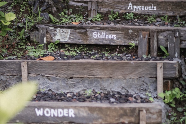 A place to contemplate quietly at Bali Silent Retreat; credit Tommaso Riva