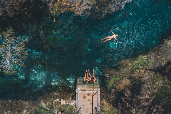 Elsey National Park Hot Springs, credit Tourism Northern Territory