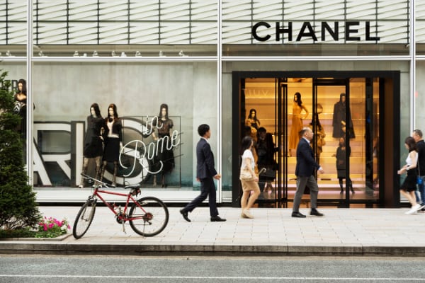 chanel cambon ballet flats