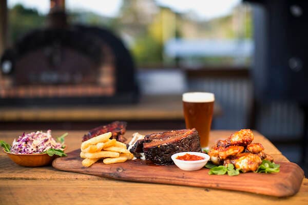 A spread of food at Black Ant Gourmet, Sunshine Coast