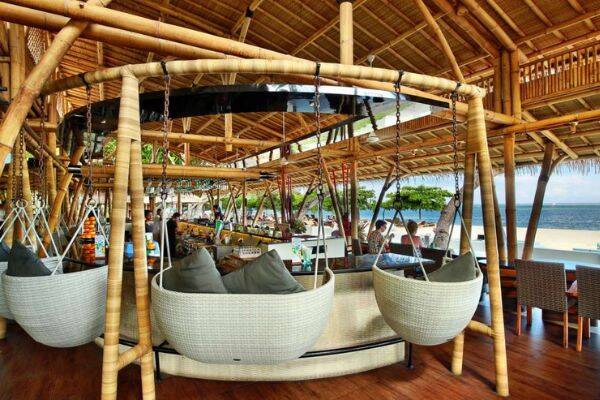 Bamboo Beach Bar at Prama Hotel in Sanur