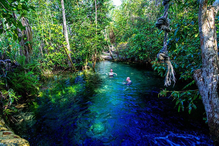 Swimming Hole Tiwi Islands Northern Territory Australia