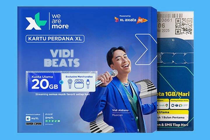 Axiata SIM card in packet