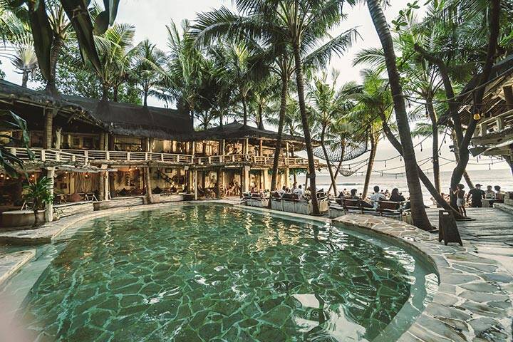 Pool inside La Brisa Beach Club, Canggu Bali