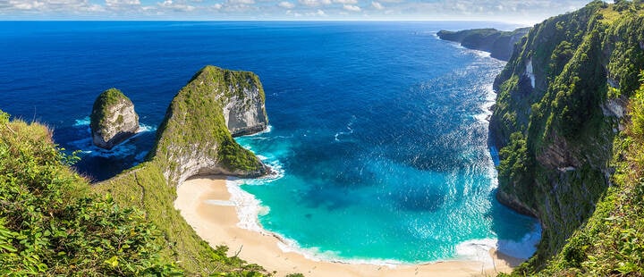 Kelingking Beach in Nusa Penida