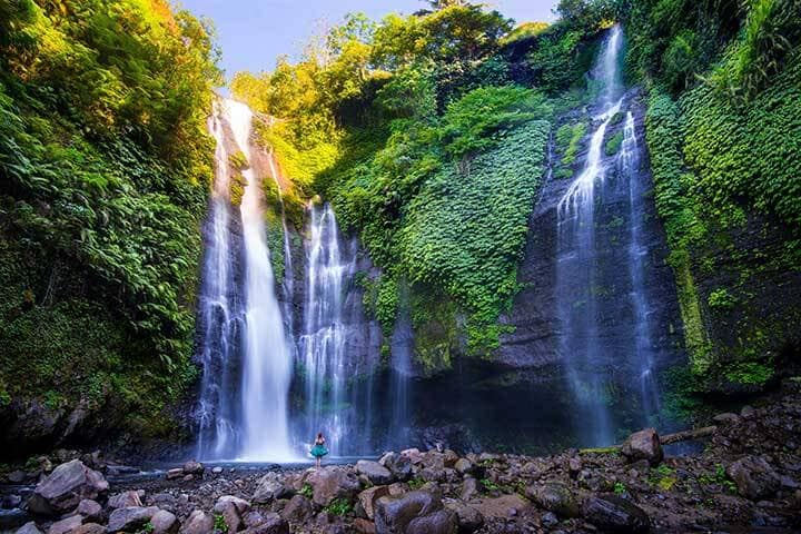 Lemukih Waterfall - Bali, Indonesia.