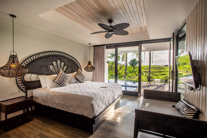 Light filled and spacious rooms at Amantrana Hotel Canggu, Bali