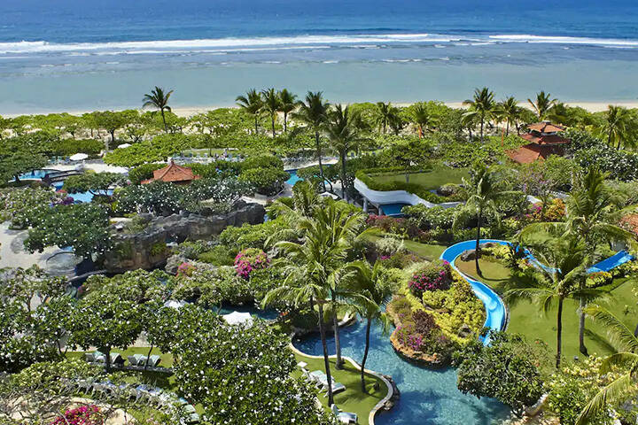 Aerial view of Grand Hyatt Bali