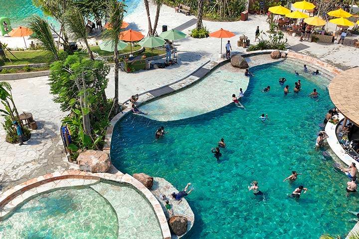 Pools at Waterbom, Bali