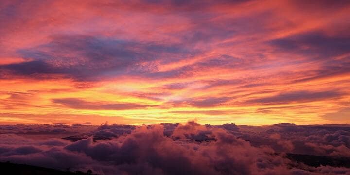 Sunset over Northern Territory