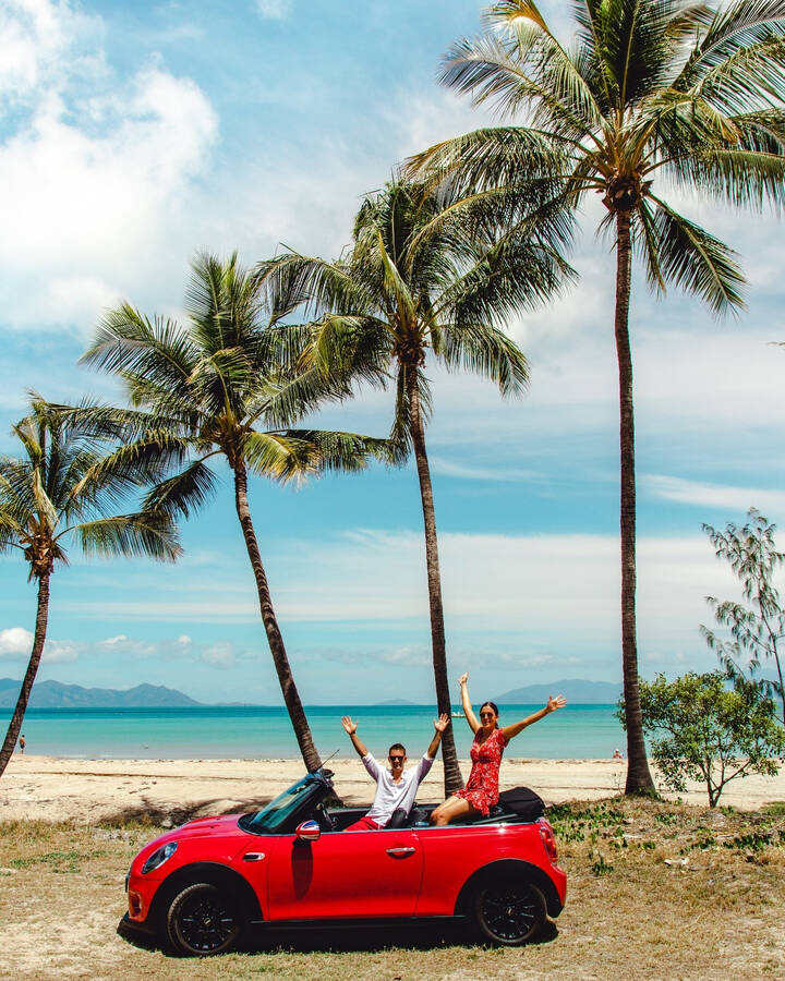 Convertible on Magnetic Island