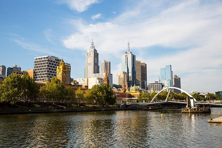 Evans Walker Bridge. Southbank, Melbourne