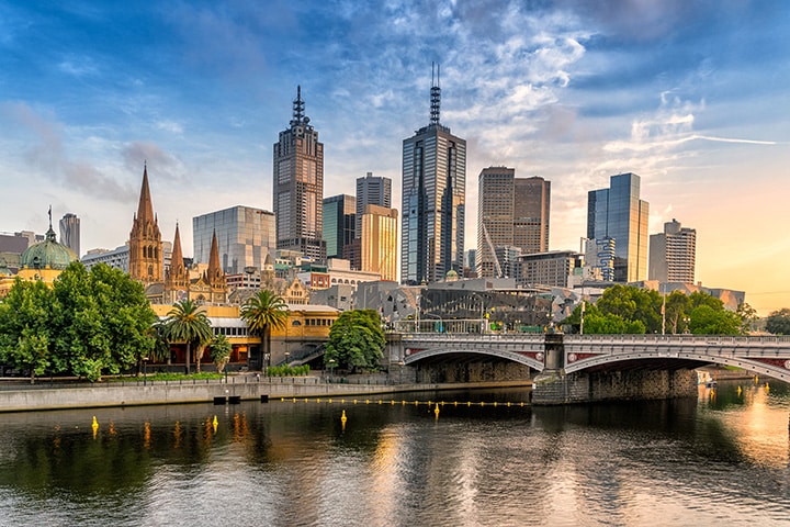 Melbourne CBD skyline