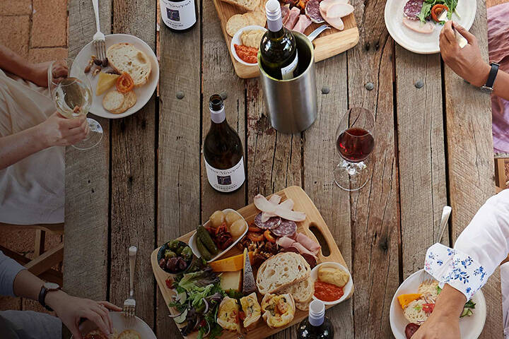 Wine and cheese tasting at Faber Vineyard, Swan Valley 