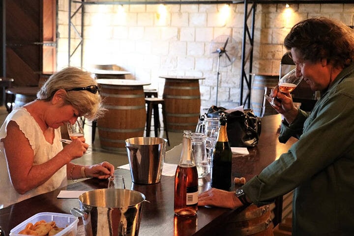 Wine tasting at Garbin Estate Wines 
