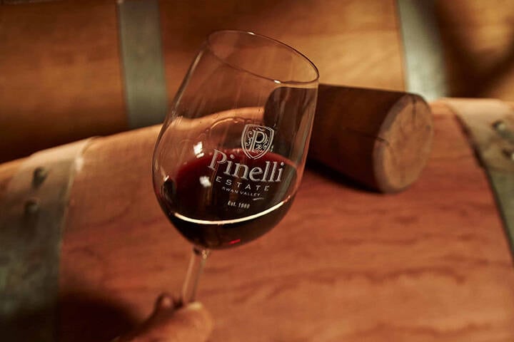 Wine tasting at Pinelli Estate Wines, Swan Valley 