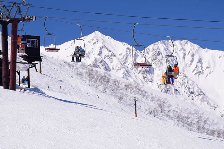 Hakuba valley snow resort, Nagano