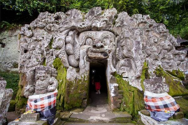 Goa Gajah (elephant cave) near Ubud, Bali