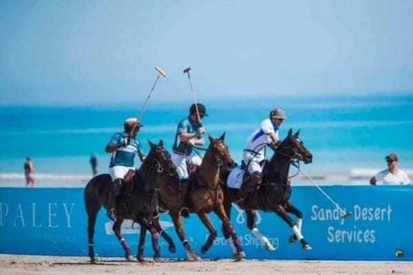 Polo at May Beach in Broome, Western Australia