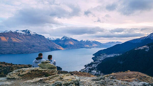 Queenstown Hill in Spring