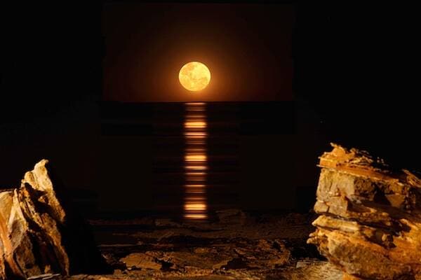 Staircase to the moon Broome, Western Australia