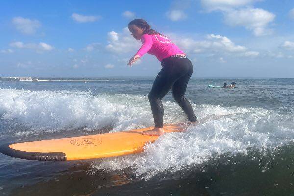 Enjoy surfing in Kuta