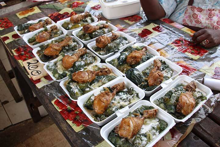 Food at Port Vila Market, Vanuatu