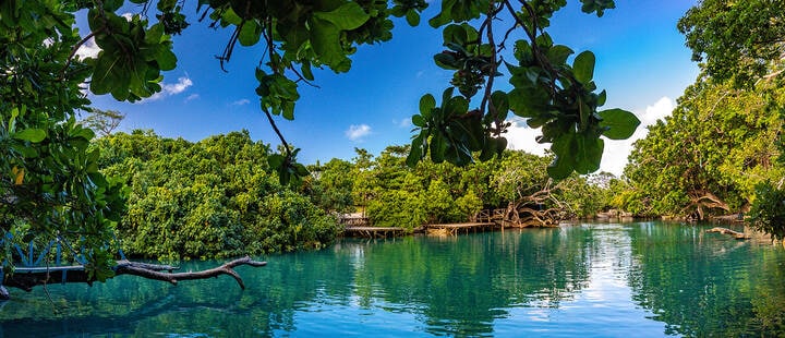 The Blue Lagoon, Port Vila, Efate, Vanuatu