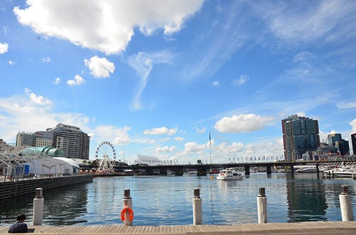 Darling Harbour Sydney. Melbourne to Sydney Flights - things to do. 