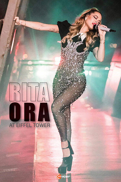 Rita Ora at the Eiffel Tower