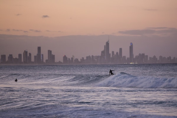 Burleigh beach
