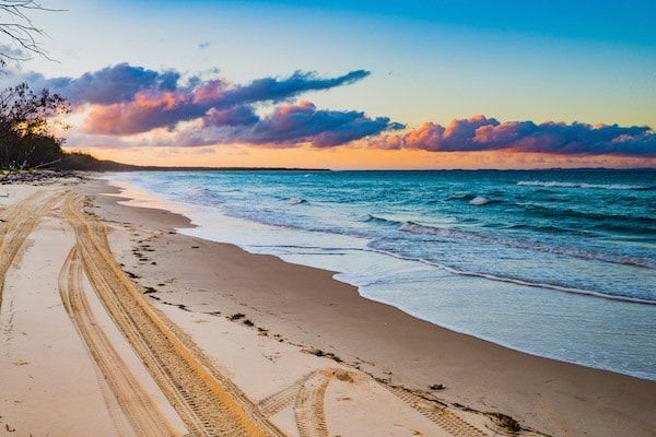 North Stradbroke Island beach