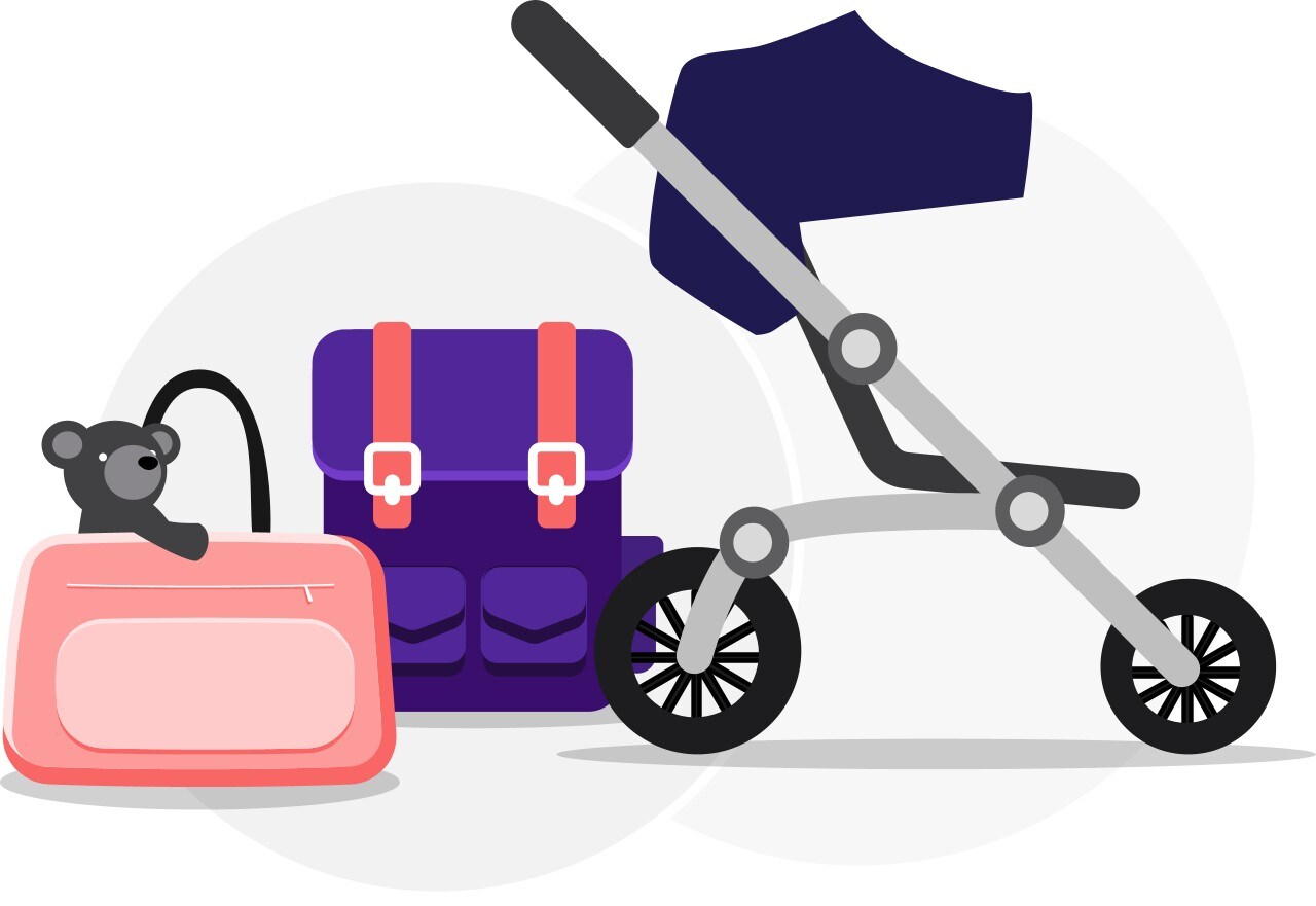 Economy Infant carry-on baggage allowance option 2