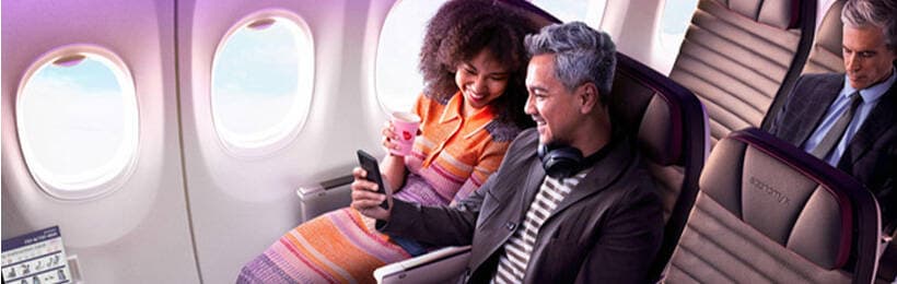 Need extra legroom? Add Economy X³ Simply add Economy X during seat selection while booking and enjoy extra legroom, Priority Boarding and preferred overhead locker space.³