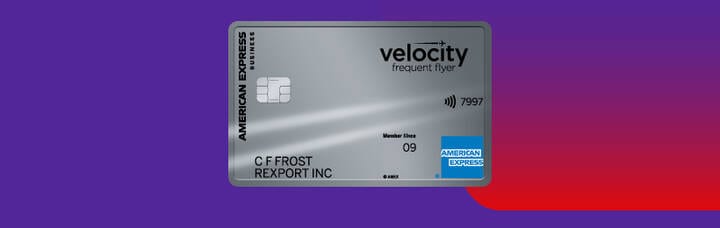 Velocity American Express Card.