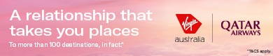 Fly to Europe with Virgin Australia and Qatar Airways