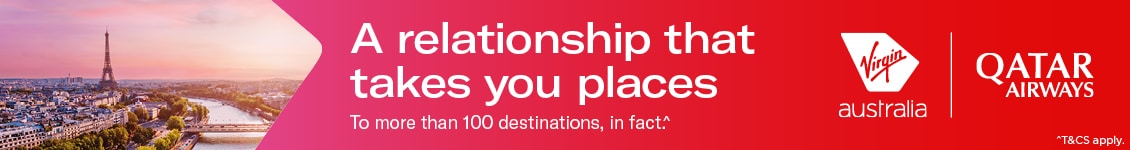 Fly to Paris with Virgin Australia and Qatar Airways
