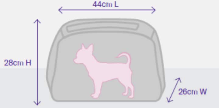 Virgin Australia pet carrier requirements and measurements