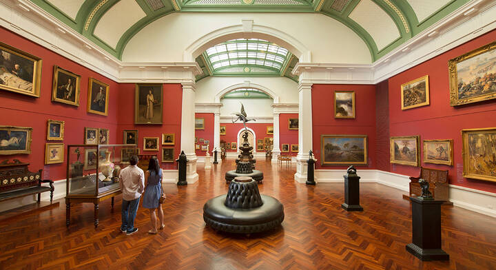 Interior or Art Gallery of South Australia