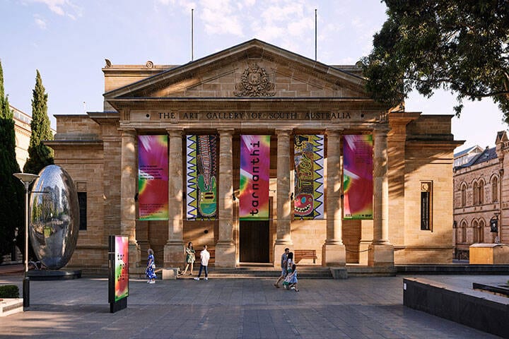 Exterior of Art Gallery of South Australia