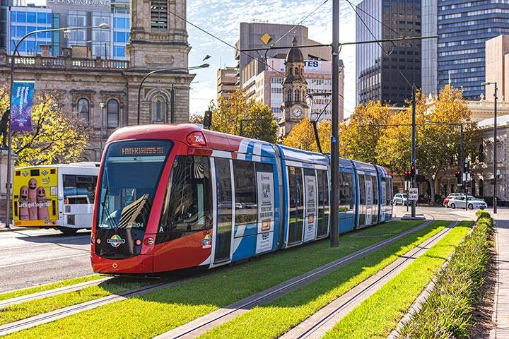 Light rail in Adelaide