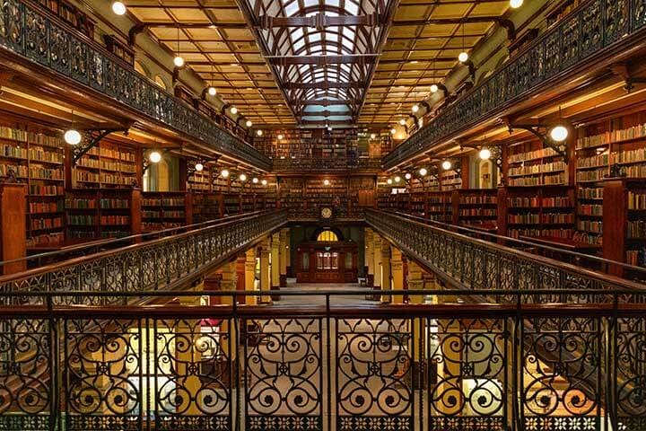  The Mortlock Wing of the State Library of South Australia first opened in 1884  