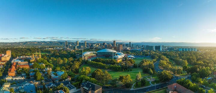 Aerial view of Adelaide 