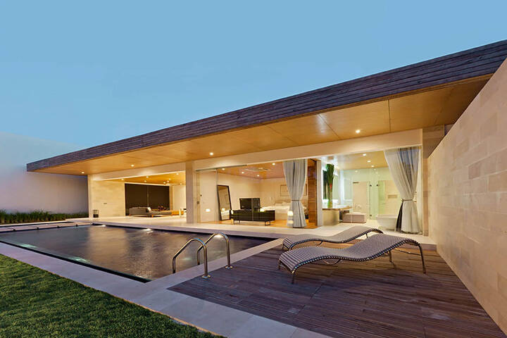 Villa with a private pool at 111 Resort in Seminyak, Bali