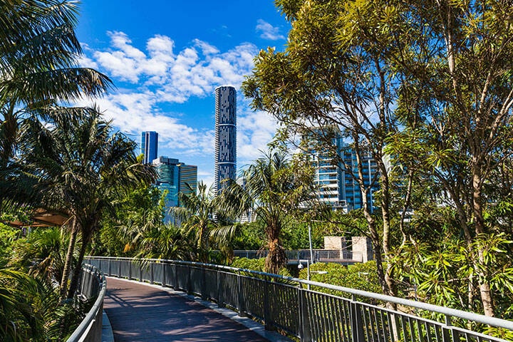 Roma Street Parkland, Queensland, Brisbane, Australia