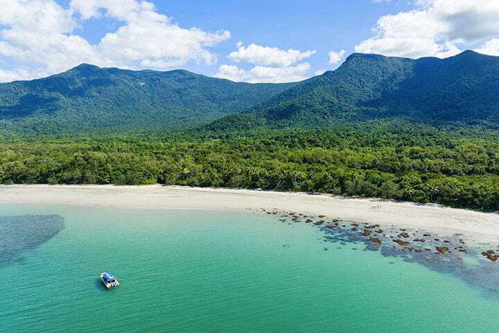 Day trip from the Daintree Coast to snorkel at Mackay Reef on the Great Barrier Reef