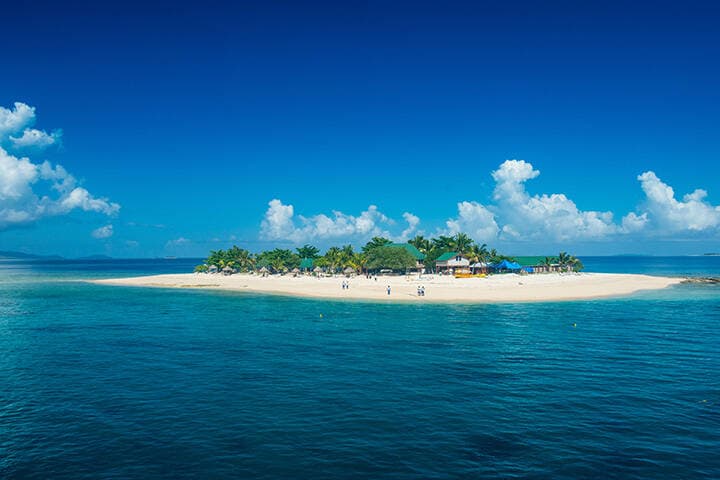 Beautiful South Sea island, Mamanuca Islands, Fiji, South Pacific