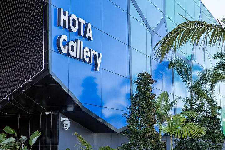 Outside of the HOTA Gallery